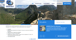 Desktop Screenshot of geopole-geometre.com
